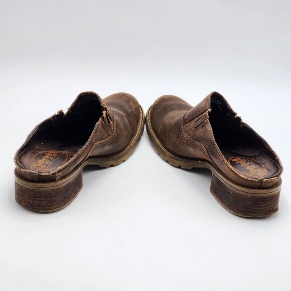 Timberland Smart Leather Slip On Mule Clogs Shoes Size 8.5 - Picture 5 of 11